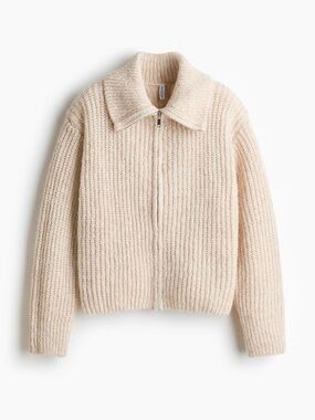H&M Divided Zip Up Cardigan ✨